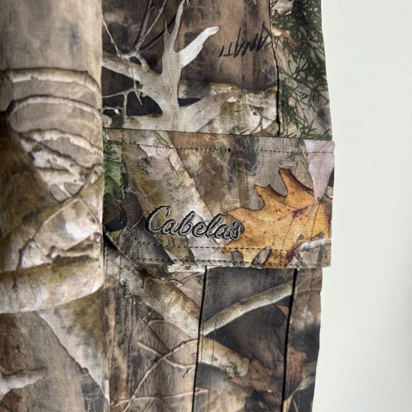 Cabelas Pants Mens Large Camouflage Camo Outdoor Hunting Hiking Cargo Pockets - Picture 5 of 14
